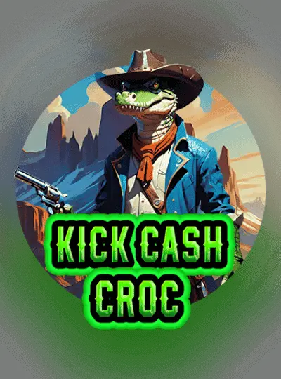 নগদ লাথি মারা কুমির